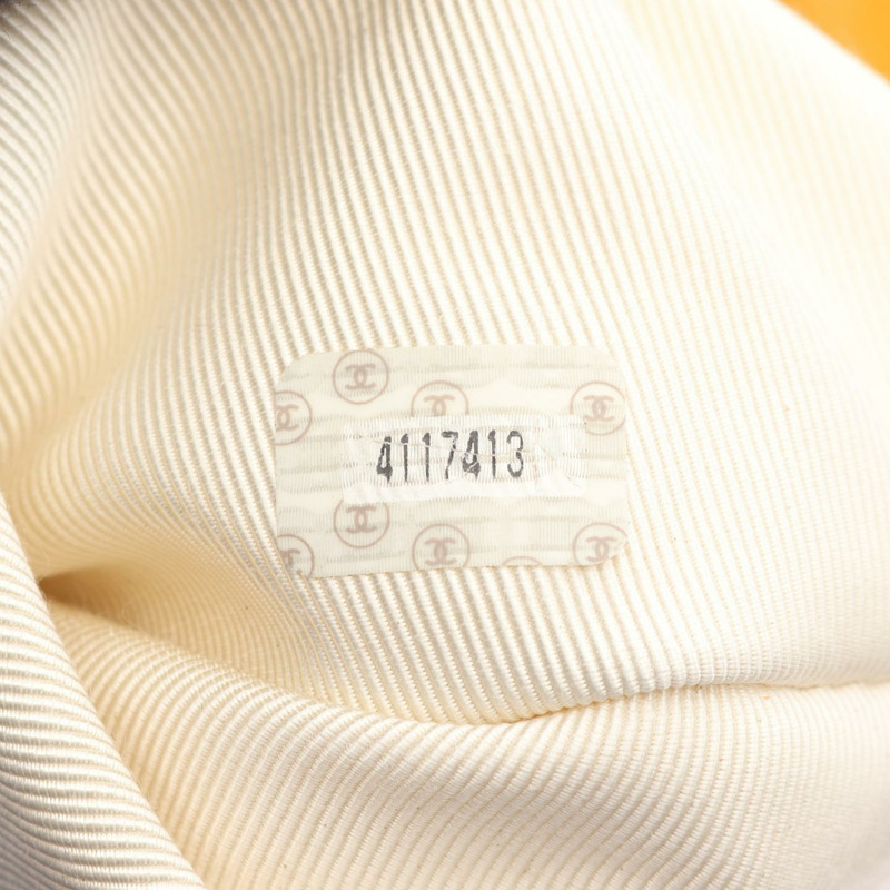 CHANEL Matelasse Rucksack 背包 小牛皮 橘色 二手 女款 COCO CC-4