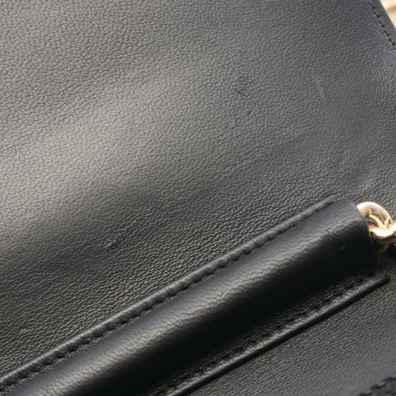 CHANEL Boy Chanel 人字形 V 型針腳鏈條單肩斜背包 小羊皮 GHW CC-8