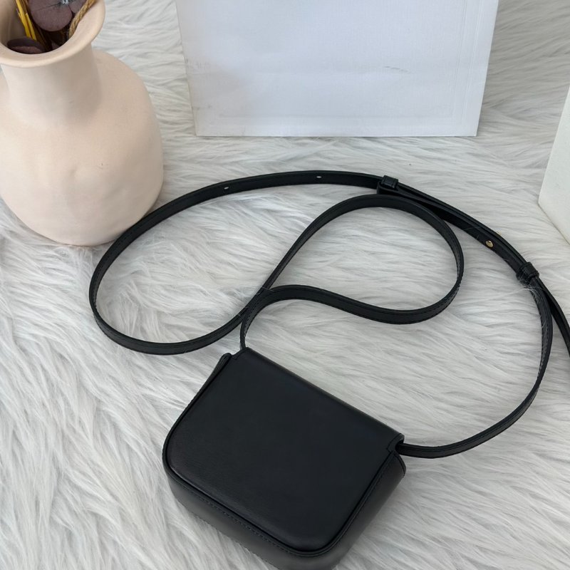 CELINE 凱旋釦Mini box - 黑金-6