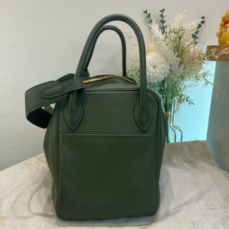 Hermes Lindy 30 英國綠-2