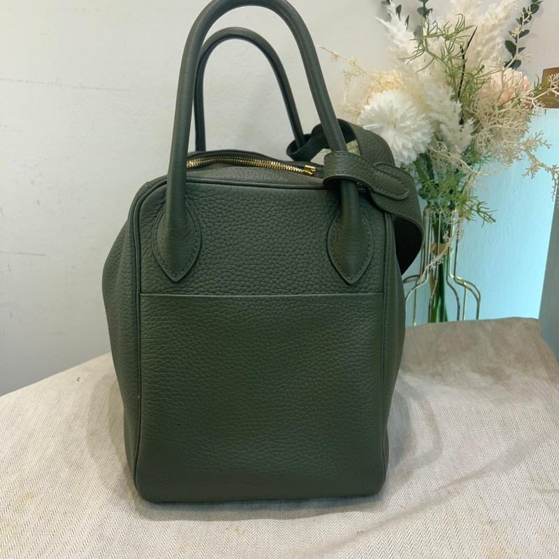 Hermes Lindy 30 英國綠-3
