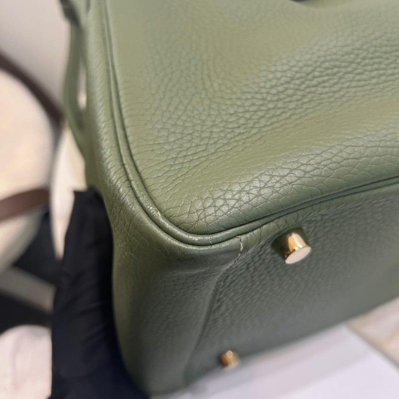 Hermes Lindy 30 英國綠-6