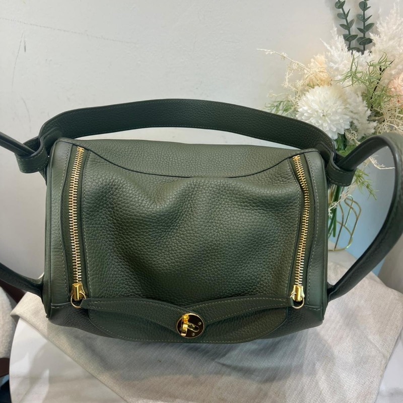 Hermes Lindy 30 英國綠-19