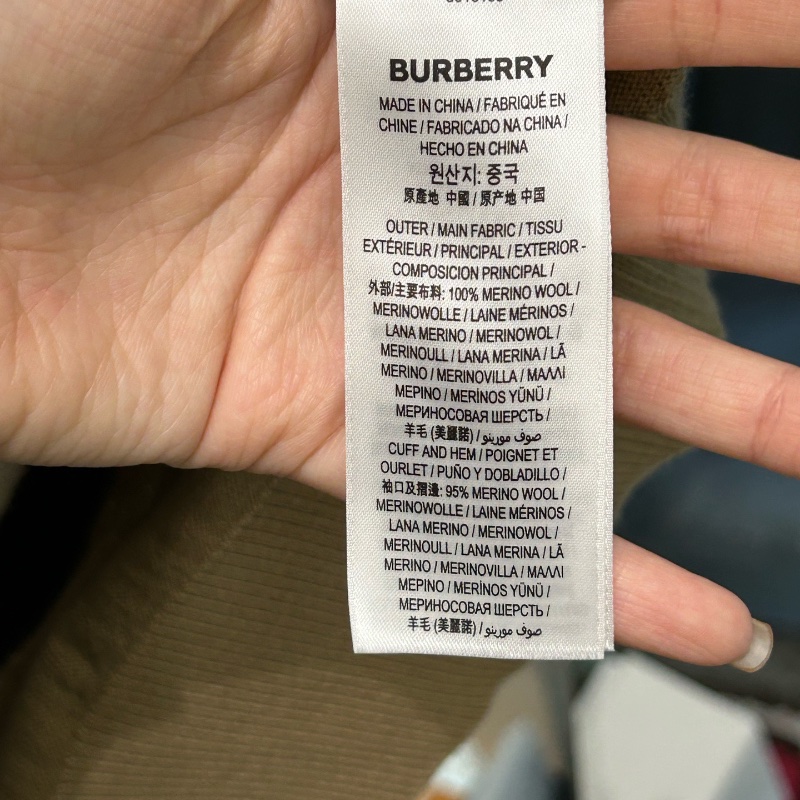 ❤️ BURBERRY 羊毛開衫-5