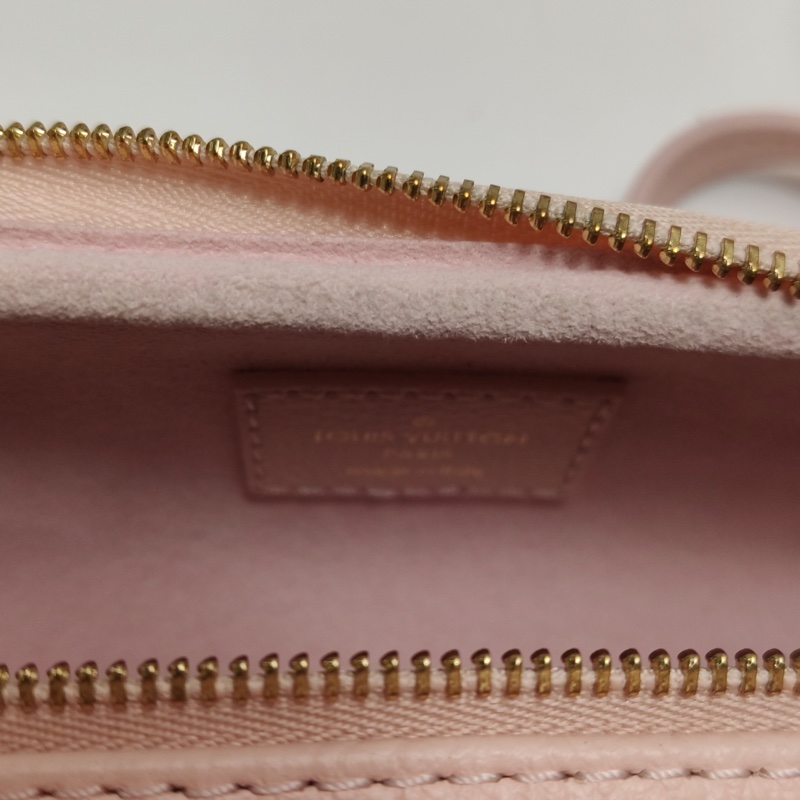 LV限定款漸變櫻花粉mini bumbag牛皮迷你腰包-14