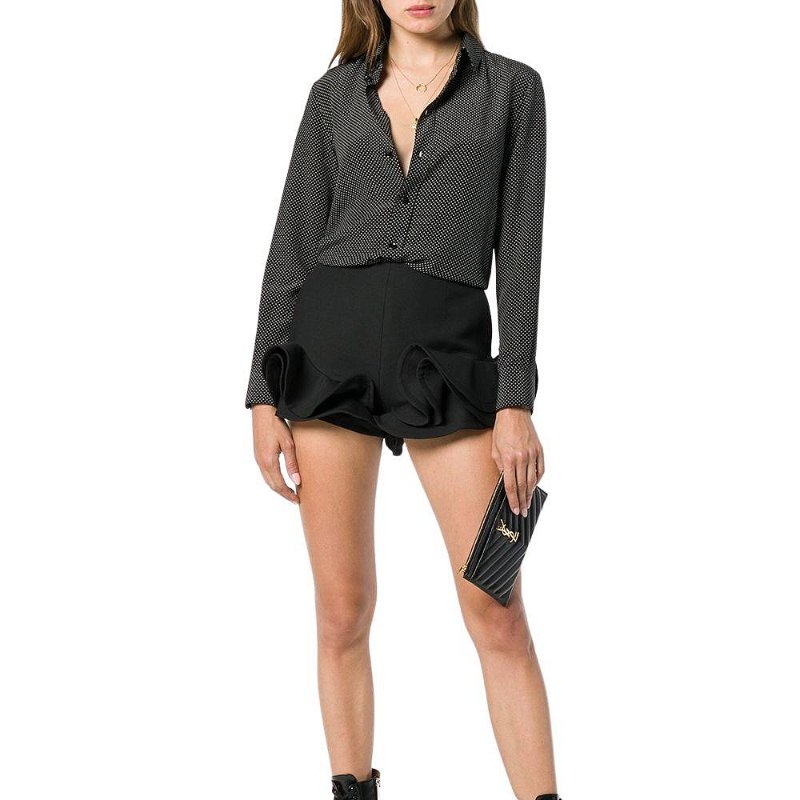 YSL SAINT LAURENT MONOGRAM 荔枝牛皮 手拿包 義大利製 636312-3