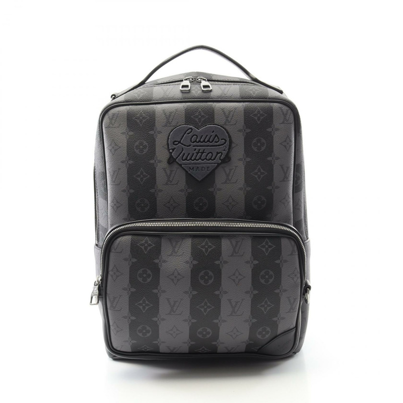 LOUIS VUITTON × NIGO Modular Rucksack 背包 M45962 Monogram 條紋 Eclipse-0