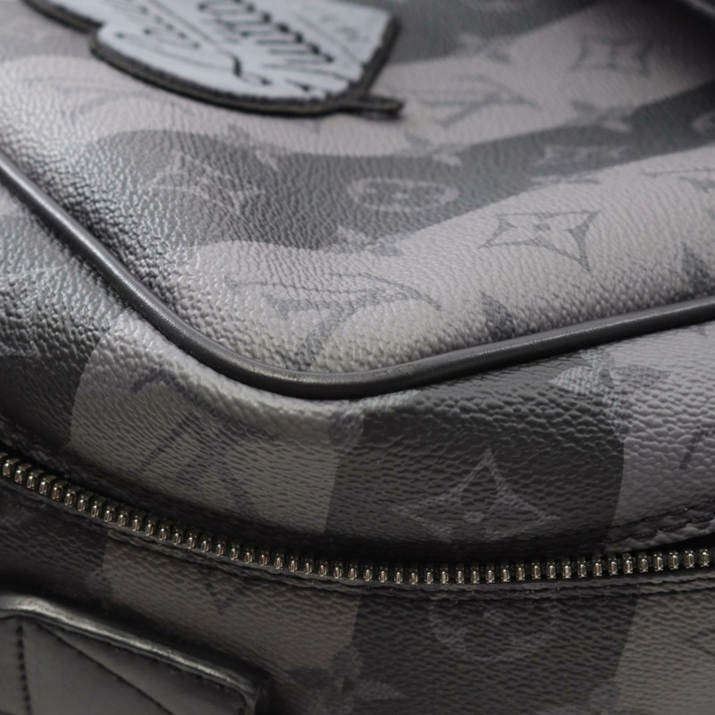 LOUIS VUITTON × NIGO Modular Rucksack 背包 M45962 Monogram 條紋 Eclipse-7