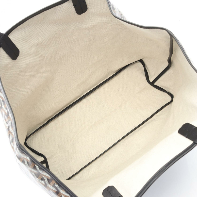 GOYARD Saint Louis PM 手提包 皮革 黑色 多色 二手 女士-2