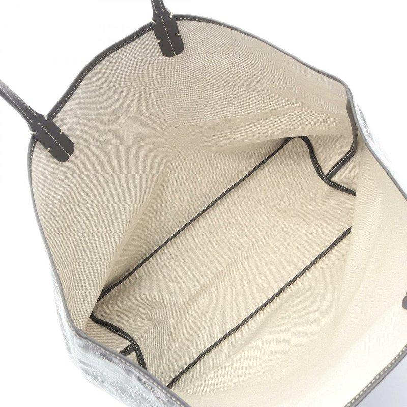 GOYARD Saint Louis PM 手袋 帆布 皮革 灰色 多色 二手 女士-2