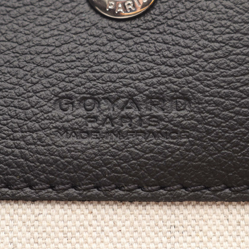 GOYARD Saint Louis PM 手袋 肩背包 帆布 皮革 黑色 多色 二手-3