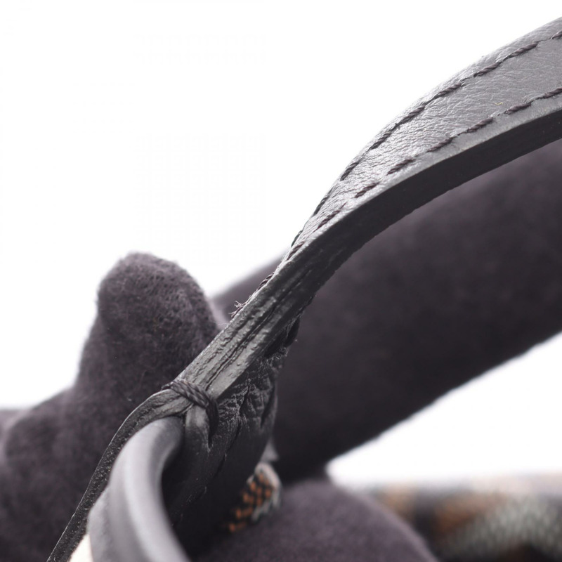 GOYARD Saint Louis PM 手袋 肩背包 帆布 皮革 黑色 多色 二手-5