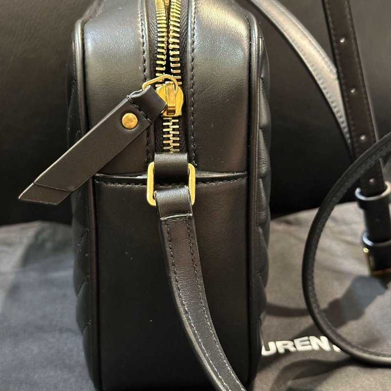 YSL SAINT LAURENT 小羊皮 鍊條 相機包  612544 現貨 原價55000-8
