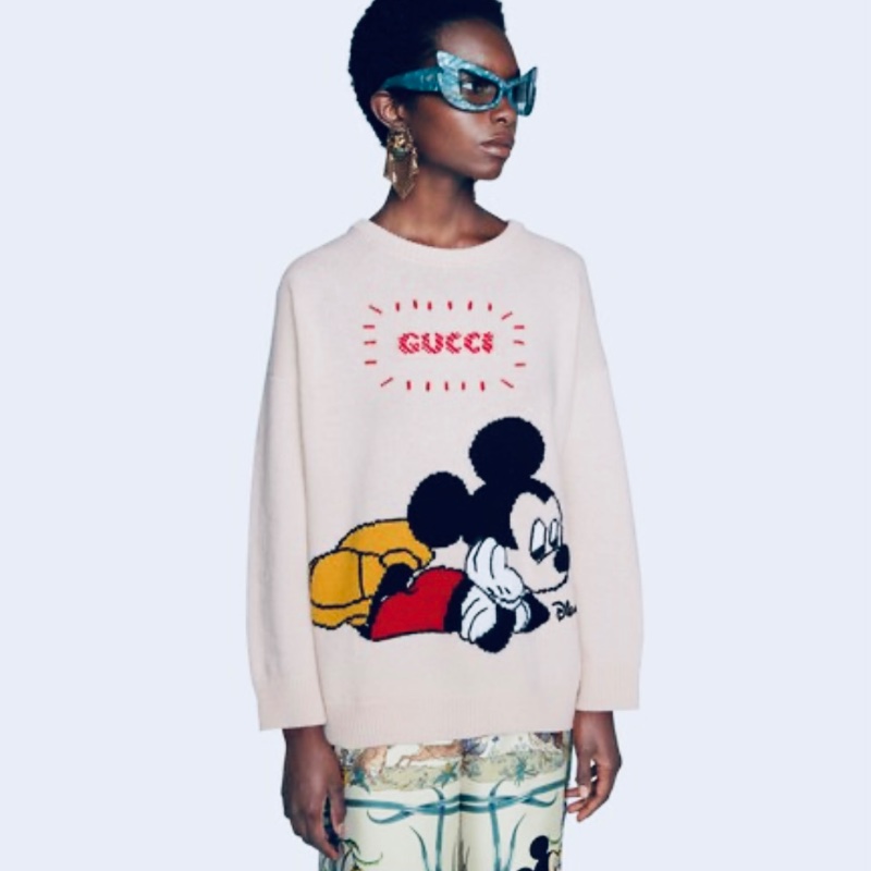 ❤️ GUCCI 迪士尼聯名款米奇圓領毛衣-2