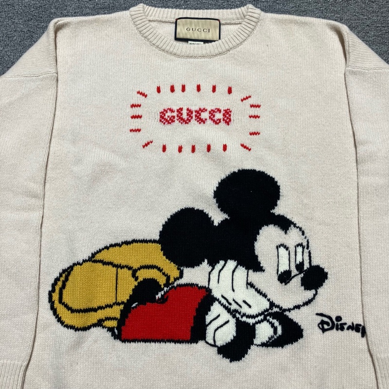 ❤️ GUCCI 迪士尼聯名款米奇圓領毛衣-3