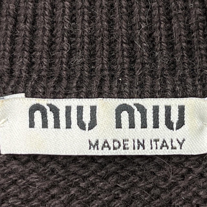 ❤️MIU MIU 山羊絨時尚短款毛衣-3