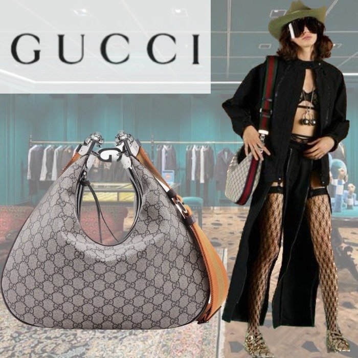 GUCCI Attache 702823 多種揹法 斜背包 原價92000-0
