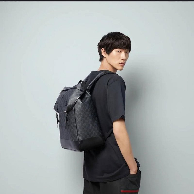 GUCCI 古馳 GG Supreme 後背包 現貨 原價65500-2