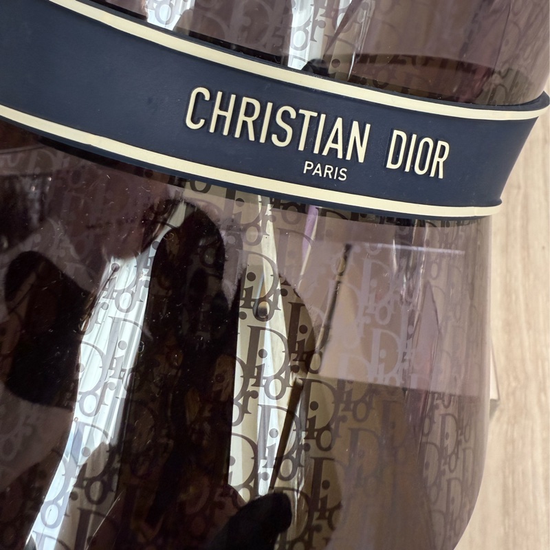 Dior Club V1U 藍色老花遮陽帽 全新品-1