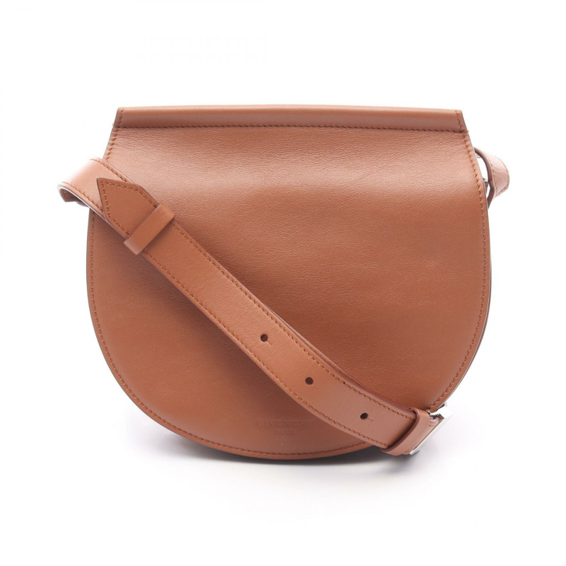 GIVENCHY Infinity 迷你馬鞍斜背包 BB05470781 皮革 棕色-0