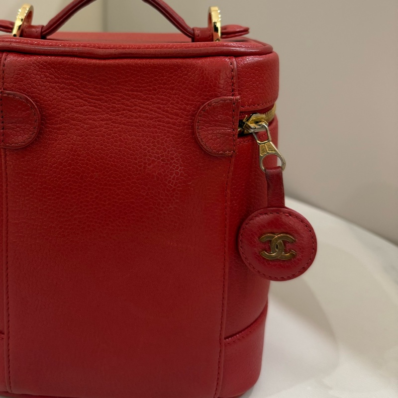 chanel vintage化妝箱 丞琳同款古董包-8