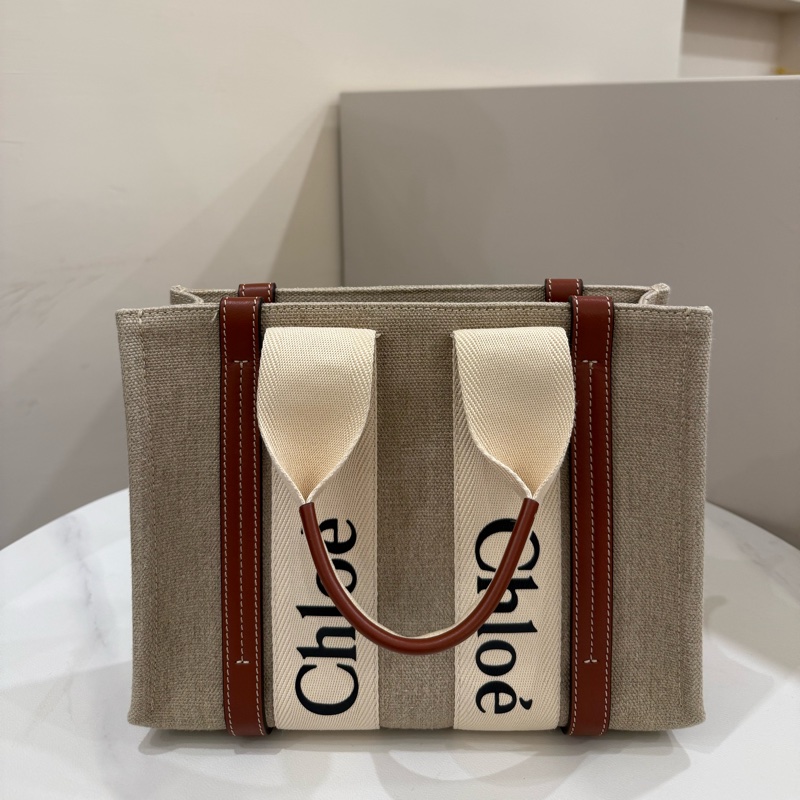（包況漂亮近新）chloe woody 托特包小號-0