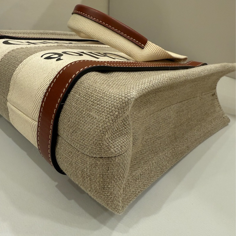 （包況漂亮近新）chloe woody 托特包小號-4