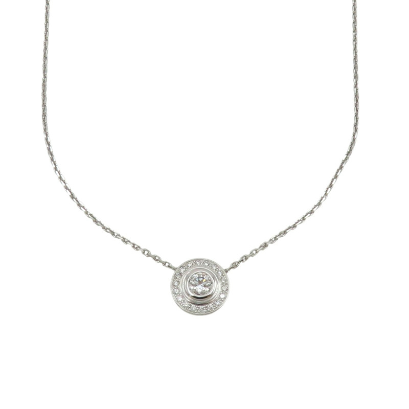 18K白金 鑽石 d'Amour 項鍊【Cartier 卡地亞】 N7406700-0