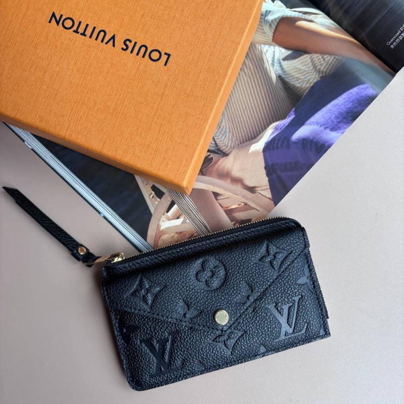 ::LOUIS VUITTON:: LVRECTO V M69421 Recto Verso 經典Empreinte皮革拉鍊鑰匙包 零錢包 卡夾 零錢包-0