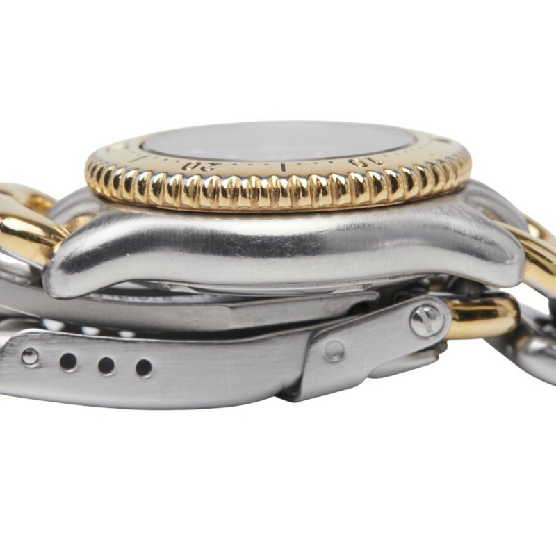 泰格豪雅 Cell 手錶 WG1420-0 石英 灰色錶盤 不鏽鋼 鍍層 女士腕錶 HEUER-5