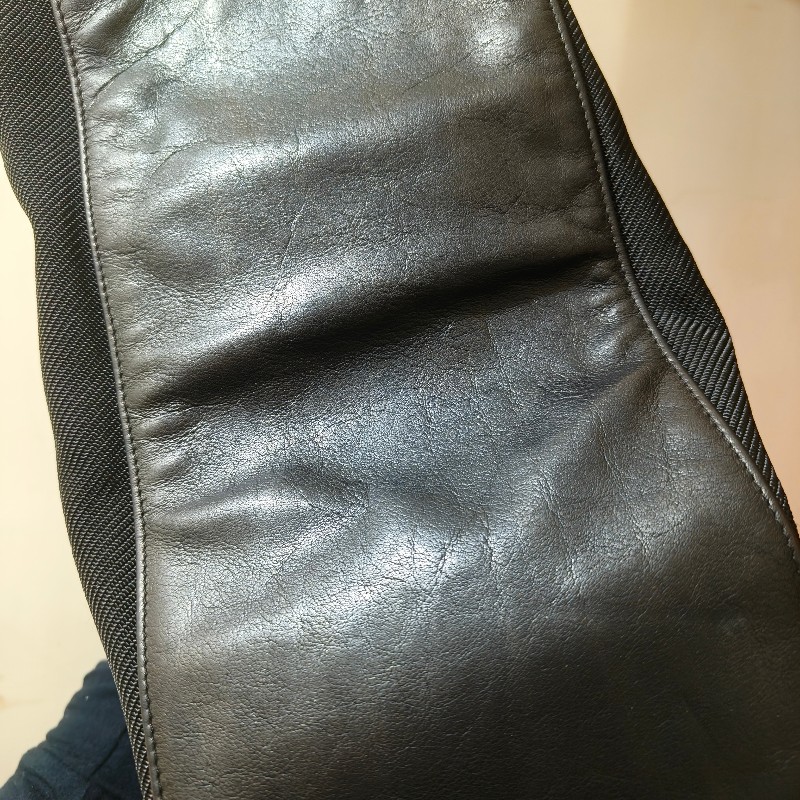 🫅女神購物節狂降（原$8800）‼️只到3/15⏰㊣✨Versace✨凡賽斯 黑色 帆布 皮革 拼接 金屬 手提包/二手包/二手精品🌳二手樹屋🌳-8