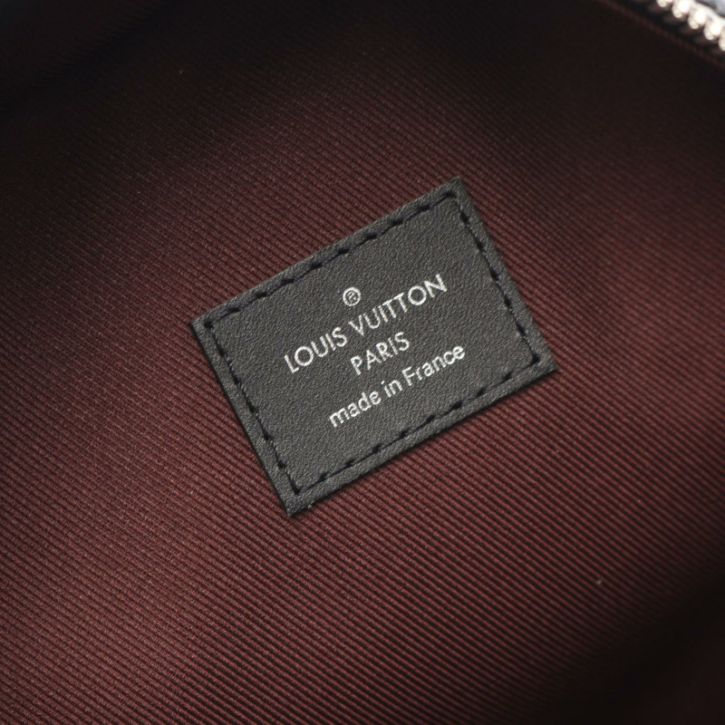 LOUIS VUITTON Josh Rucksack 背包 M41530 Monogram macassar 黑色 二手男款 LV-3