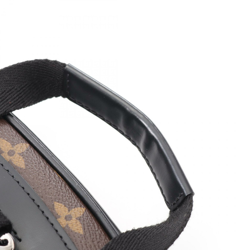 LOUIS VUITTON Josh Rucksack 背包 M41530 Monogram macassar 黑色 二手男款 LV-7