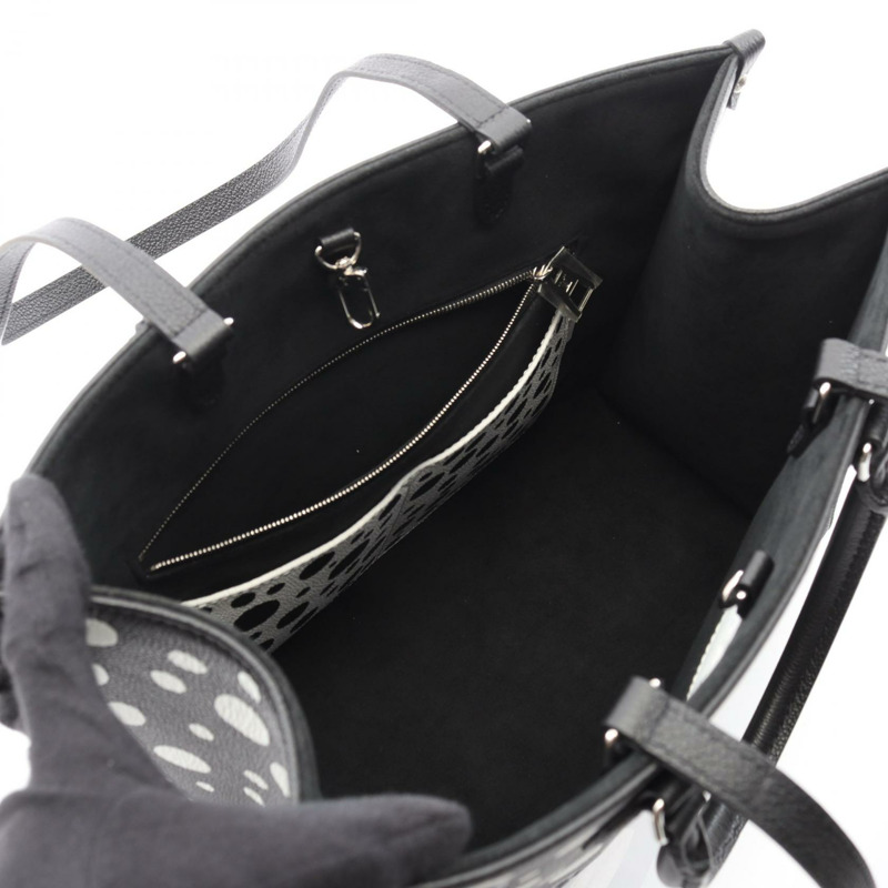 LOUIS VUITTON x Yayoi Kusama On the Go MM 托特包 M46389 Monogram empreinte LV-2