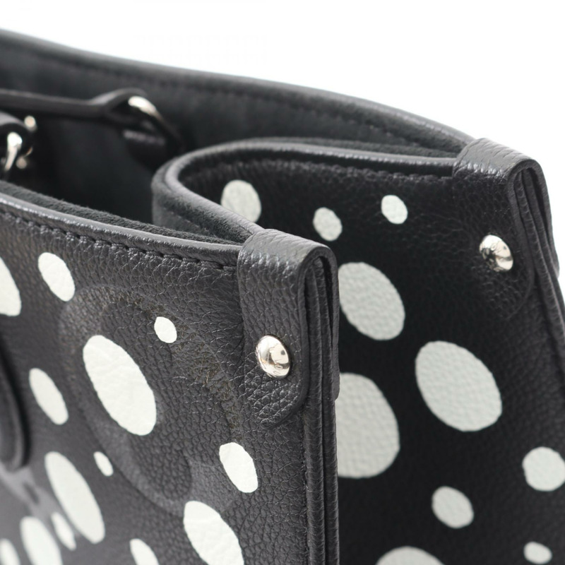 LOUIS VUITTON x Yayoi Kusama On the Go MM 托特包 M46389 Monogram empreinte LV-5