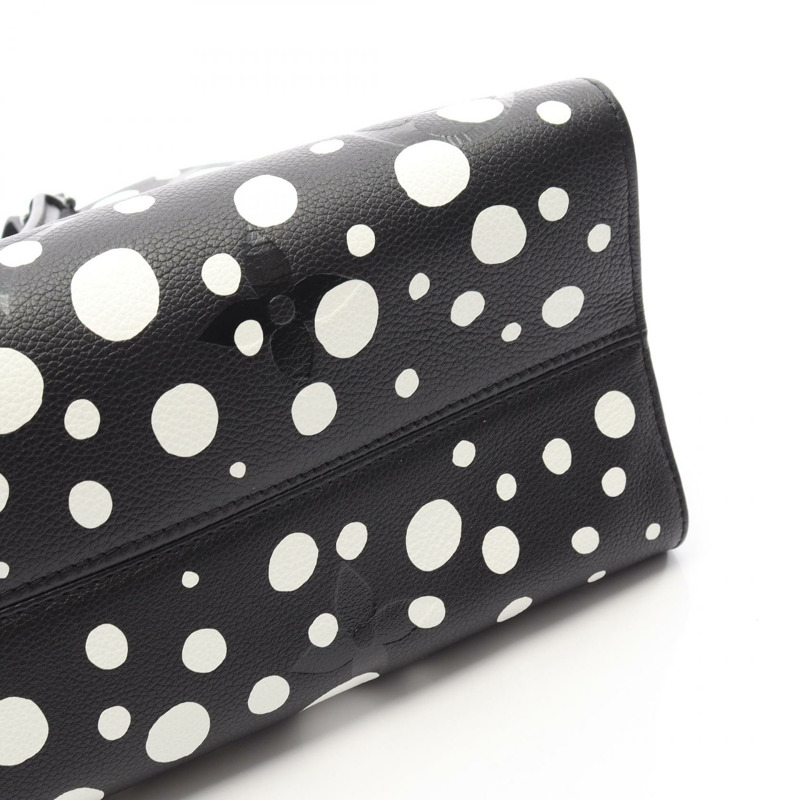 LOUIS VUITTON x Yayoi Kusama On the Go MM 托特包 M46389 Monogram empreinte LV-6