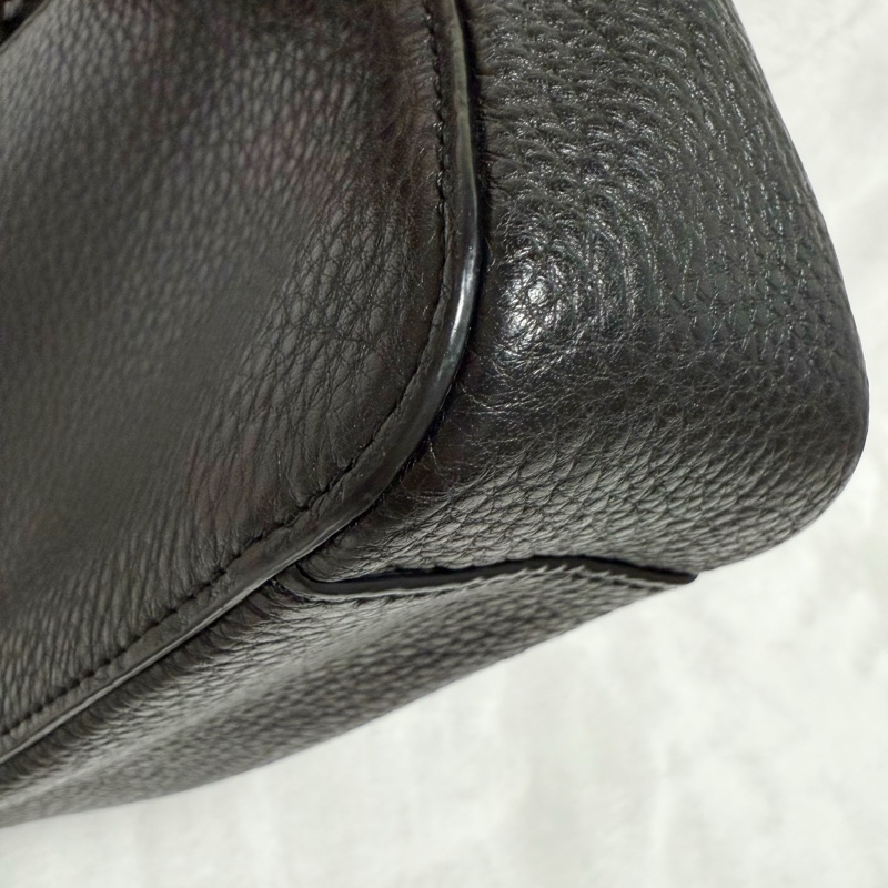 ❤️尋找愛它的主人❤️Tory Burch黑金旋轉扣鏈條斜背包 肩背包 woc-15