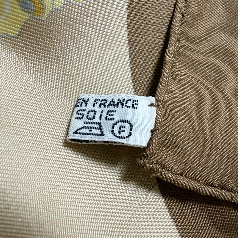 👑招財女王的權杖👑Hermes愛馬仕絲巾90*90-12