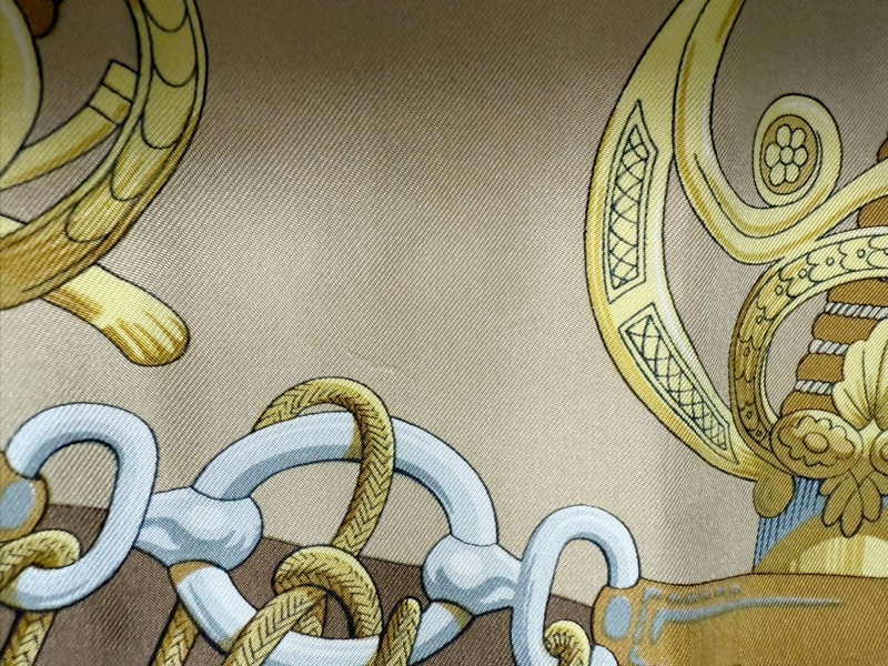 👑招財女王的權杖👑Hermes愛馬仕絲巾90*90-14