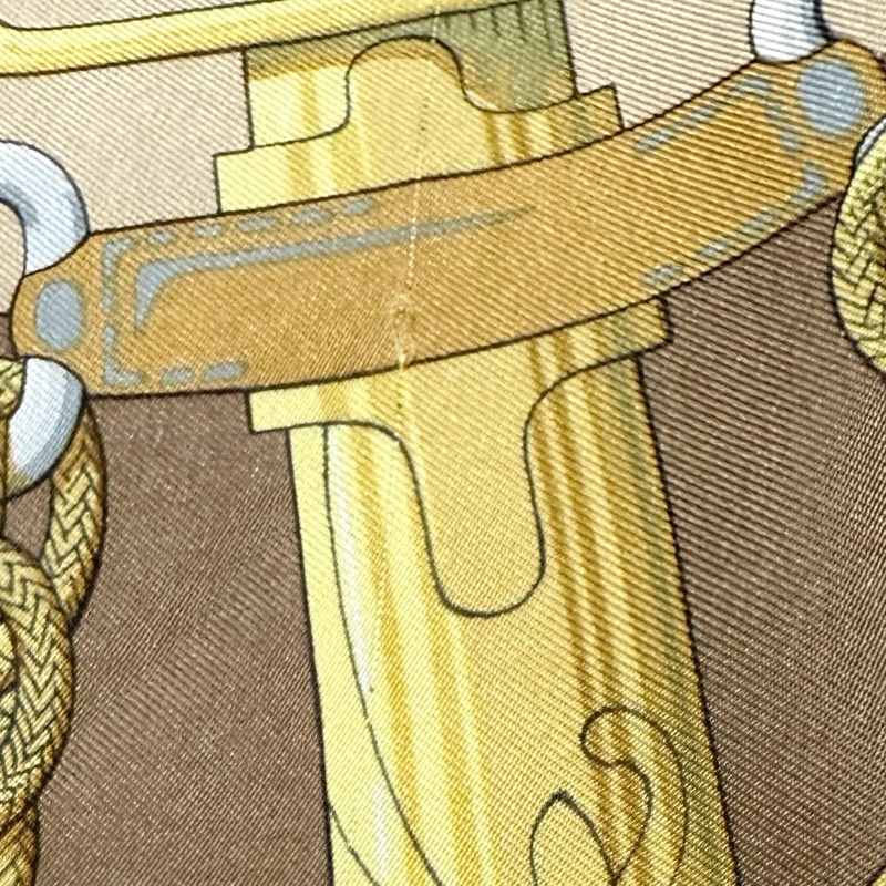 👑招財女王的權杖👑Hermes愛馬仕絲巾90*90-19