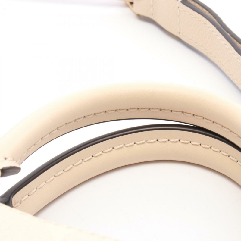 Louis Vuitton On the Go New York Monogram Empreinte 皮革手提包，女款，象牙色，M23698-4