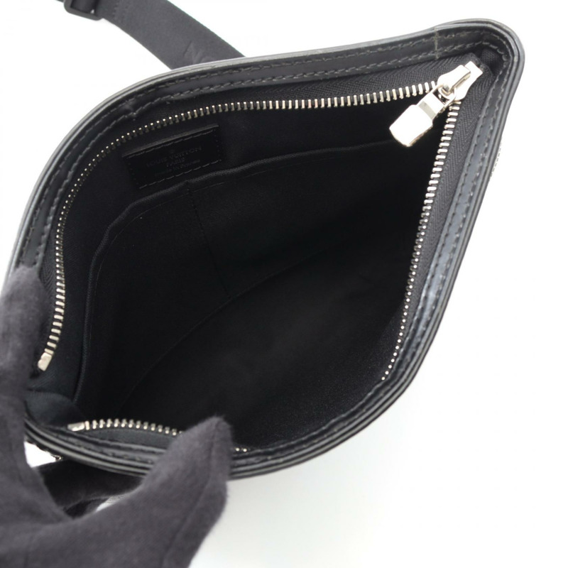 LOUIS VUITTON Tomas 單肩包 N58028 Damier 石墨帆布 黑色 二手 LV-2
