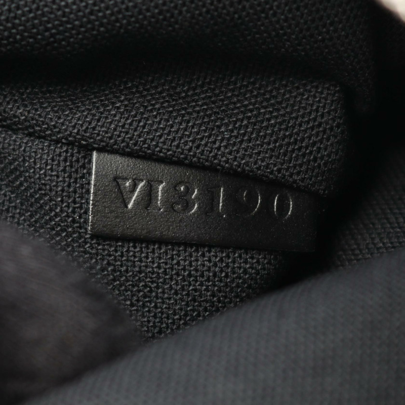 LOUIS VUITTON Tomas 單肩包 N58028 Damier 石墨帆布 黑色 二手 LV-4