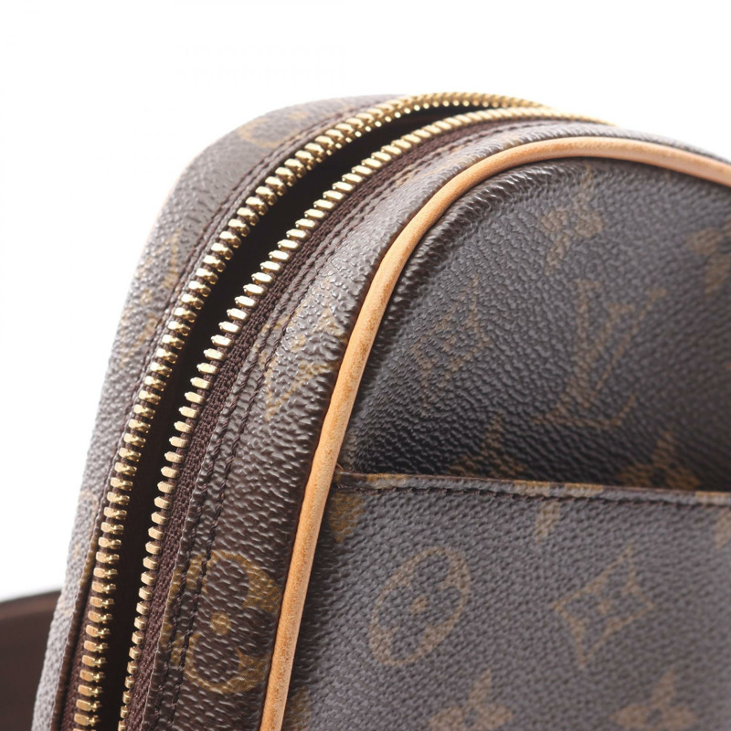 LOUIS VUITTON Pochette Gange 腰包 M51870 Monogram 帆布 二手 男女通用-6