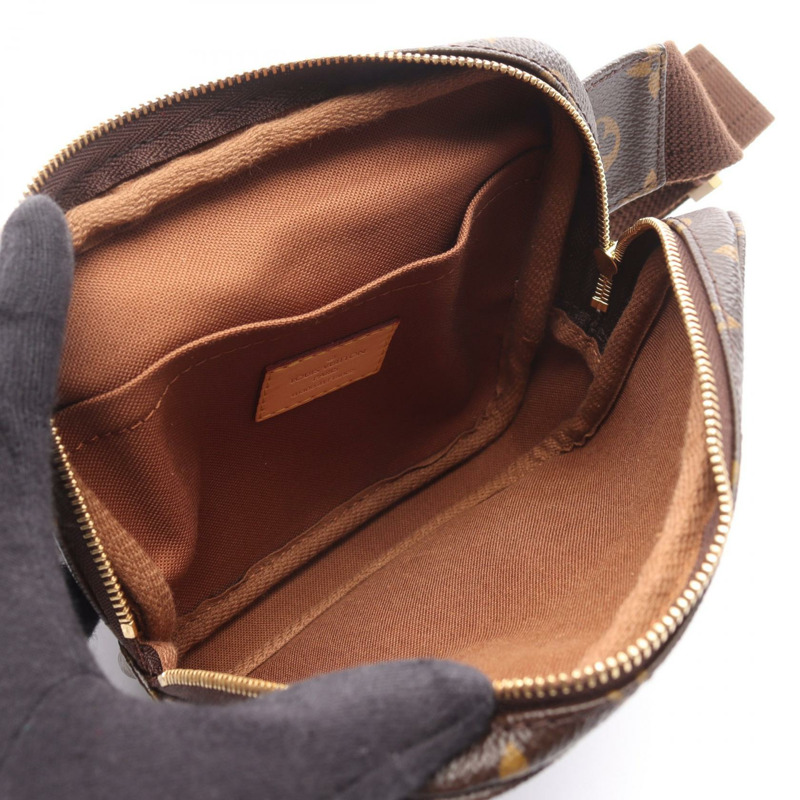 LOUIS VUITTON Bosphore 腰包 M40108 Monogram 帆布 棕色 二手 女士 LV-2
