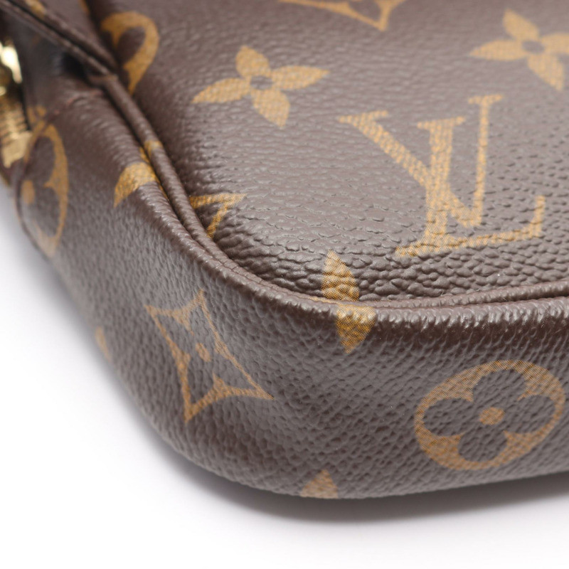 LOUIS VUITTON Bosphore 腰包 M40108 Monogram 帆布 棕色 二手 女士 LV-5