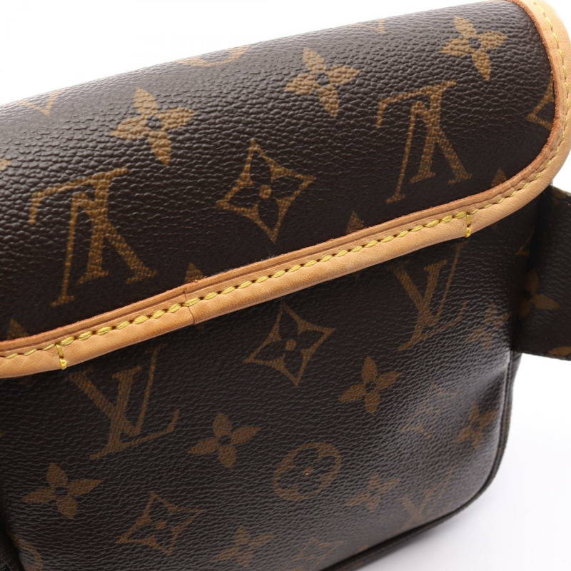 LOUIS VUITTON Bosphore 腰包 M40108 Monogram 帆布 棕色 二手 女士 LV-6