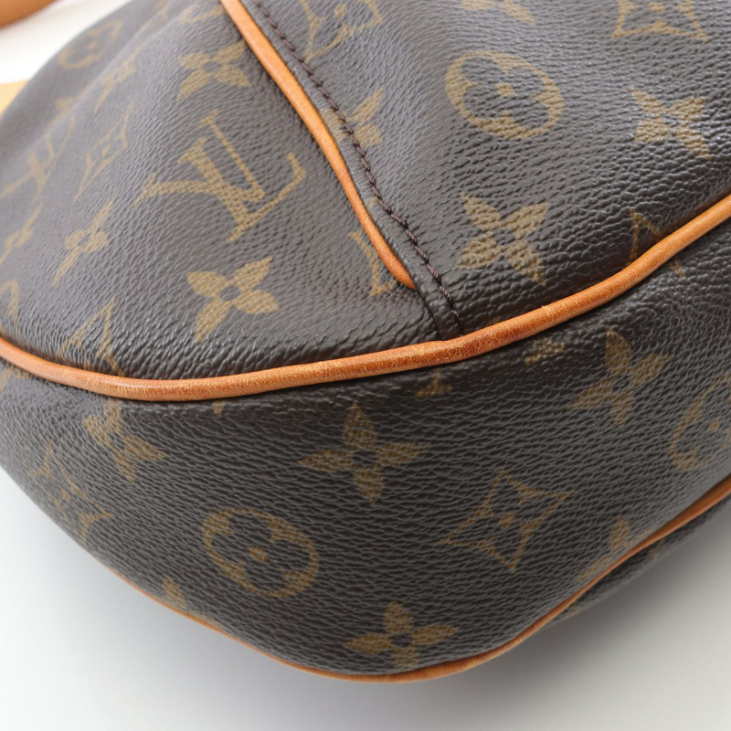 路易威登 Thames GM 單肩包 M56383 Monogram 帆布皮革棕色二手-8