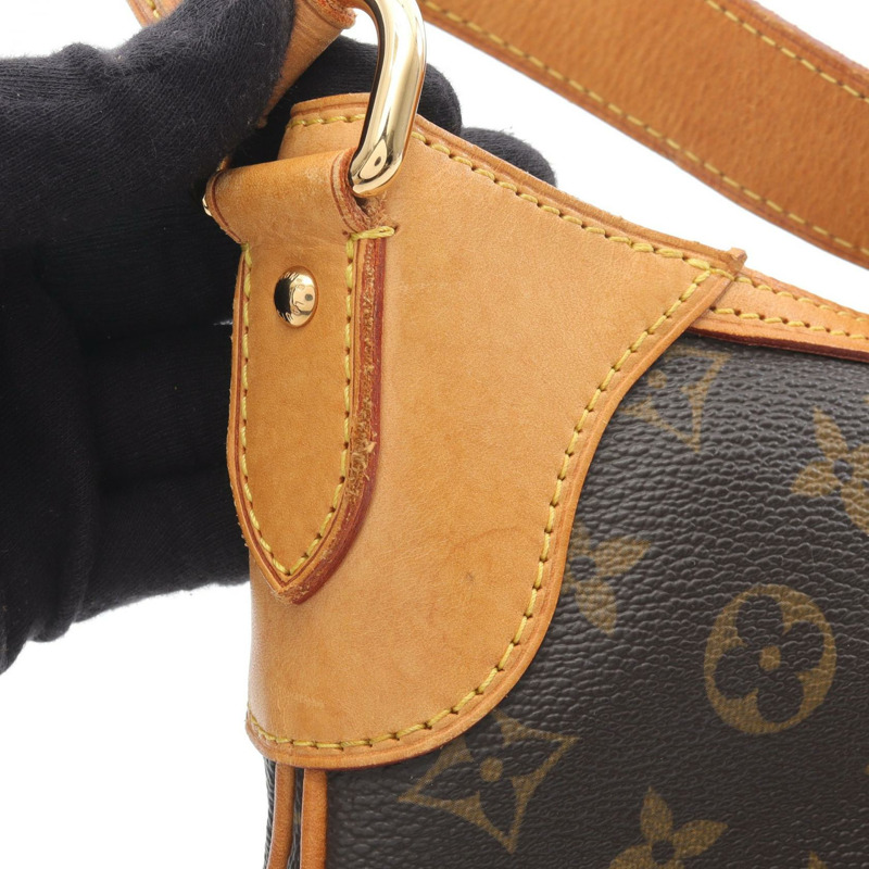 路易威登 Thames GM 單肩包 M56383 Monogram 帆布皮革棕色二手-9