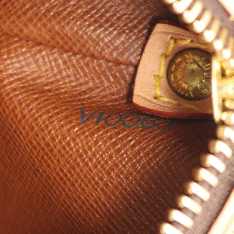 LOUIS VUITTON Drouot 單肩包 M51290 Monogram 帆布 棕色 二手 女士 LV-4